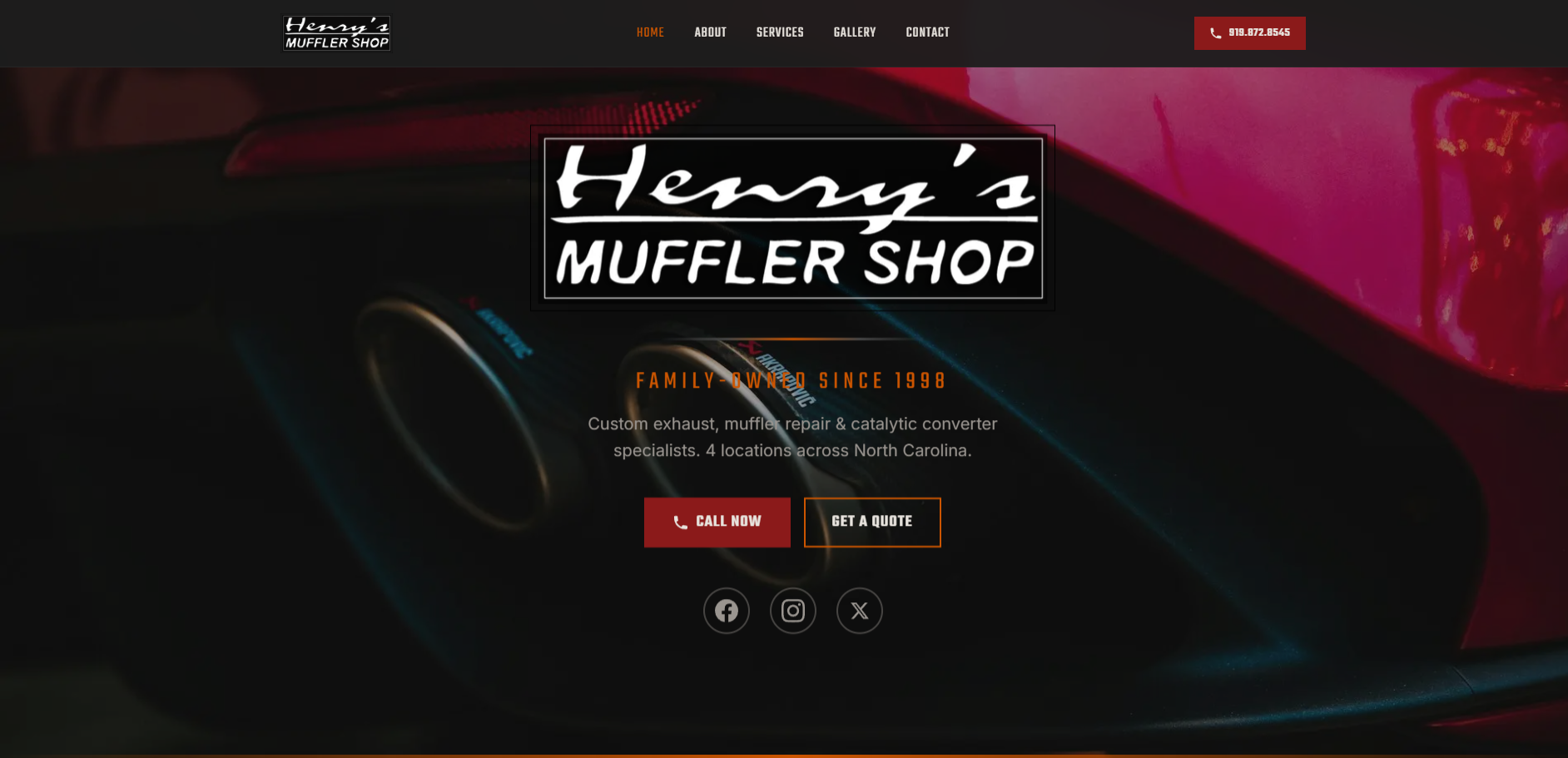 Henry's Muffler Shop